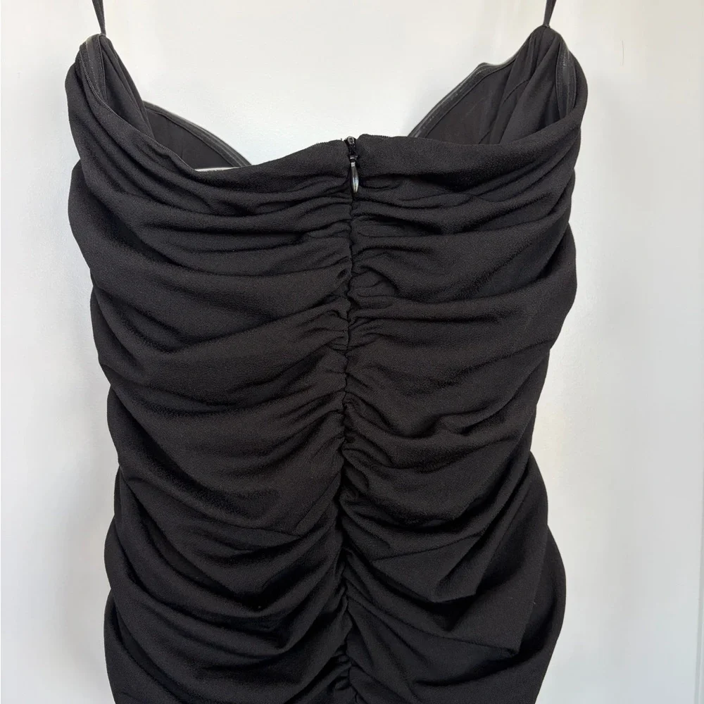 PIXIE MARKET DOMINIQUE BUSTIER TOP BLACK SIZE MEDIUM WITH TAGS - Picture 5 of 5